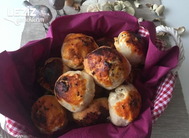 Ekmek Hamurundan Pratik Top Pizza