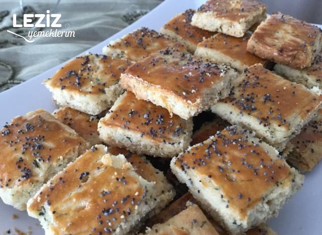 Dereotlu Tuzlu Kurabiye