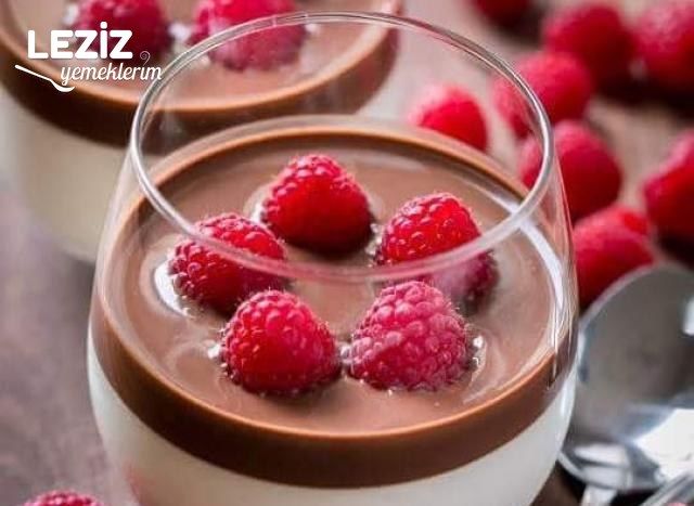 Sade Çikolatalı Puding
