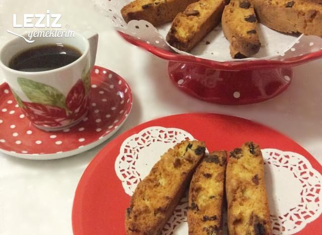 Biscotti (İtalyan Kurabiyesi)