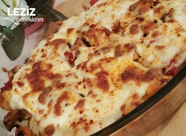 Beşamelli Patatesli Mantarlı Tavuk