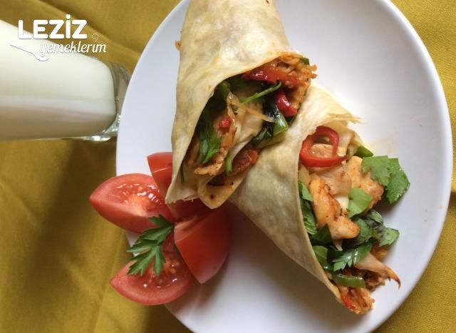 Ev Yapımı Tavuk Döner (Videolu Anlatım)
