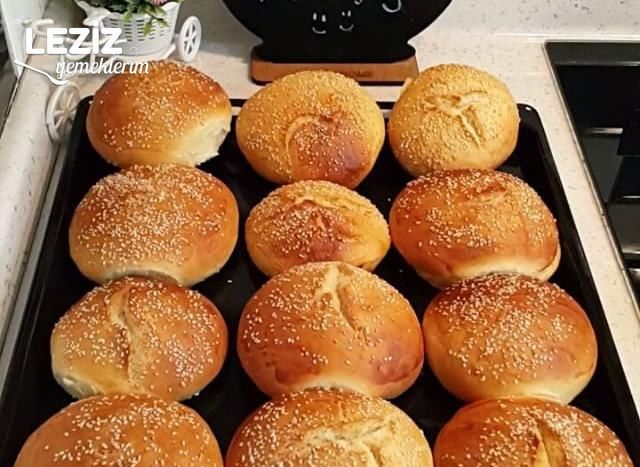 Ev Yapımı Hamburger Ekmeği Tarifi