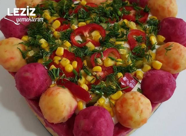 Kalp Patetes Salata