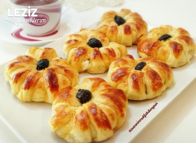 Şerit Çiçek Poğaça