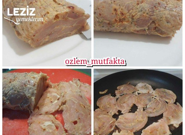 Ev Yapımı Tavuk Döner Tarifi