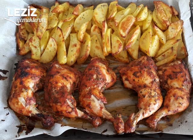 Fırında Tavuk Patates