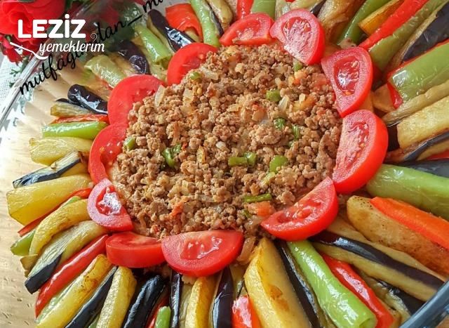 Sebzeli Patlıcan Dizme