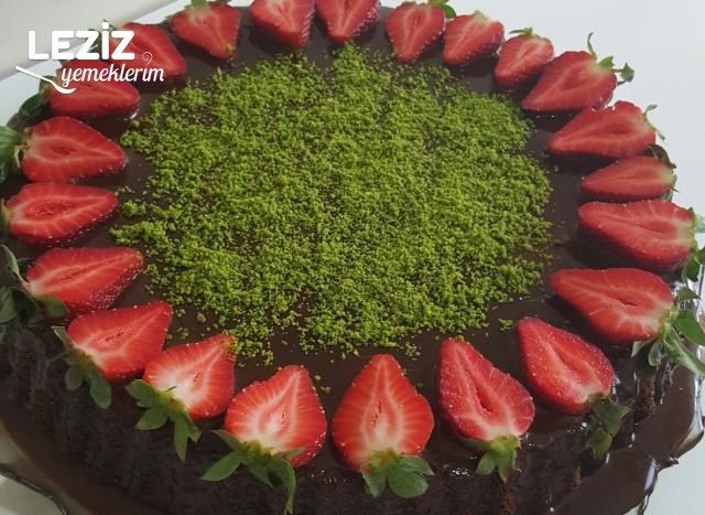 Çikolata Fışkıran Tart Pasta