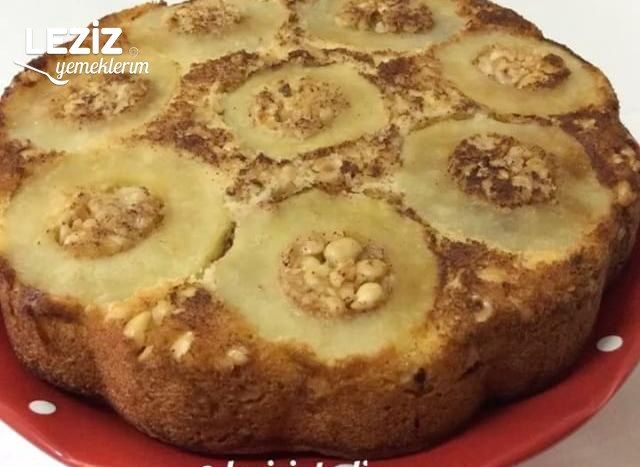 Elmalı Tarçınlı Yağsız Kek