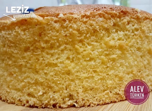 Dünyanın En Sünger Aromalı Ev Pandispanyası (Yumurta Kokusuz)