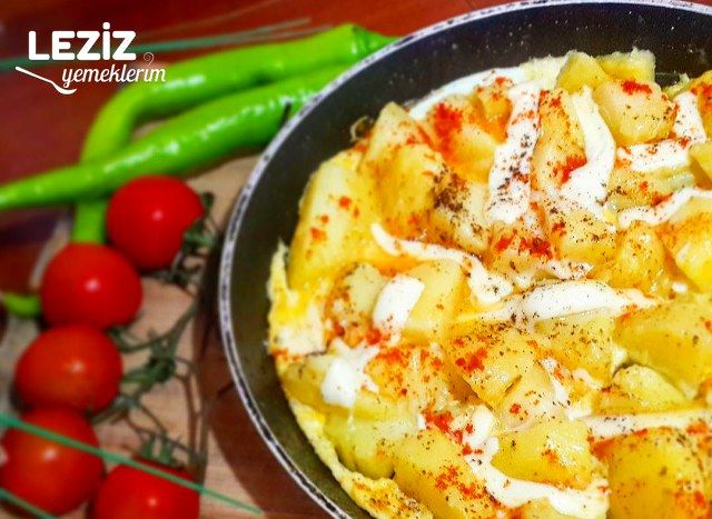 Patatesli Peynirli Yumurta