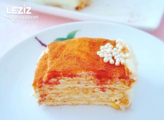 Bisküvili Tavuk Göğsü Pastası