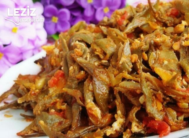Kurutulmuş Yeşil Fasülye Kavurması