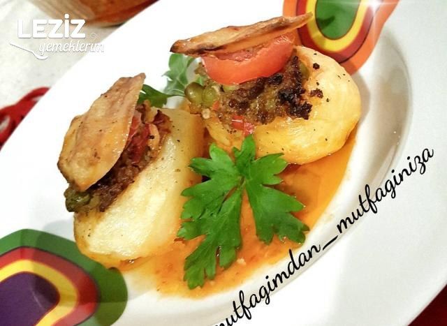 Fırında Patates Dolması