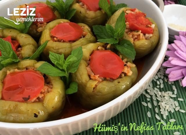 Zeytinyağlı Biber Dolması Tarifi