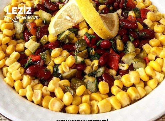 Meksika Fasulyesi Salatası Tarifi