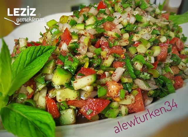 5 Dk’da Nefis Kebapçı Salatası