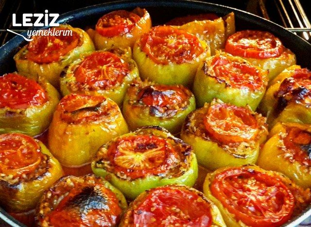 İç Malzemesi Çiğden Fırında Pratik Dolma