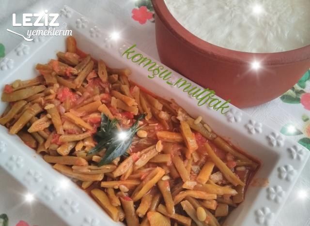 Zeytinyağlı Taze Fasulye Tarifi