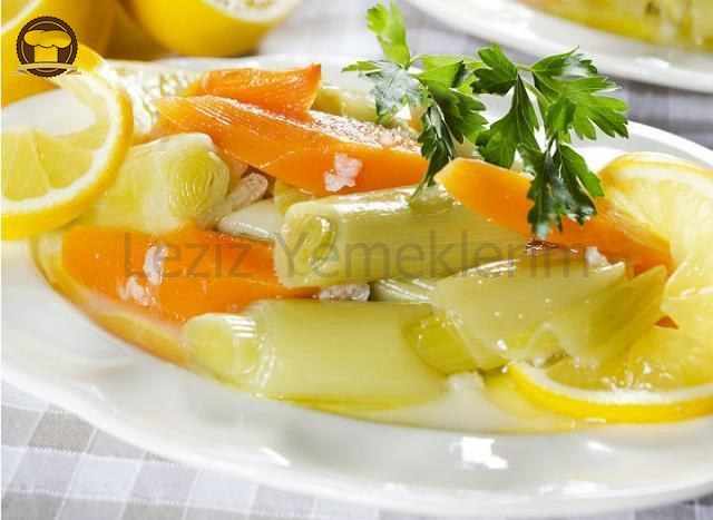 Zeytinyağlı Pırasa Yapımı