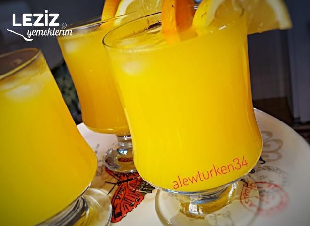 Lezzeti Şahane Portakal Limonatası (2 Litre)