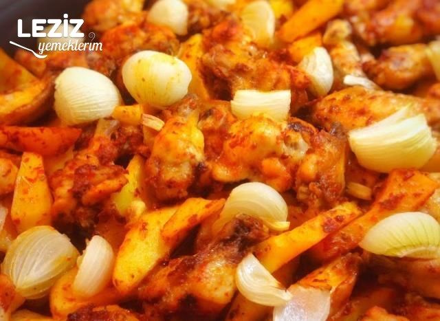 Patatesli Tavuk Tandır