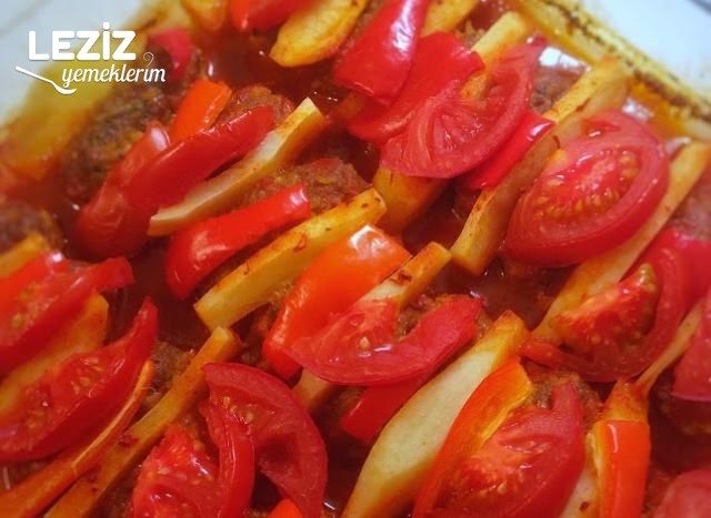 Fırında Pirinçli Köfte