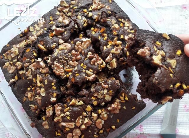 Portakallı Cevizli Browni