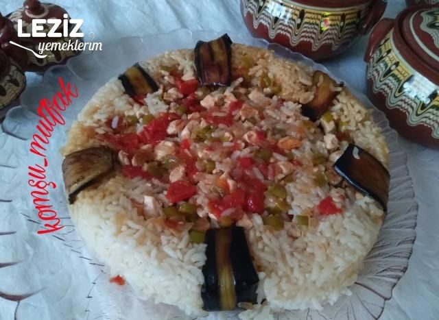Patlıcanlı Pilav