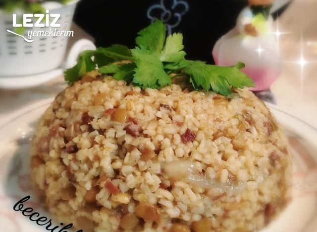 Mercimekli Bulgur Pilavı Tarifi