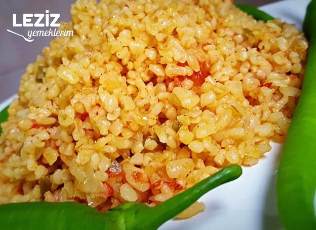 Nefis Acılı Domatesli Bulgur Pilavı (Tam Ölçü)