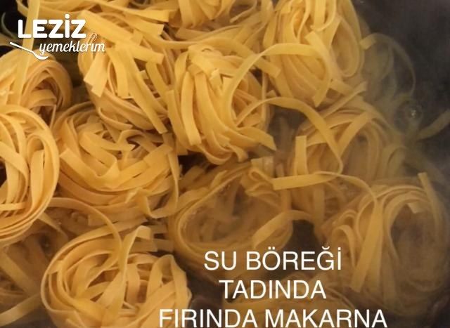 Fırında Makarna
