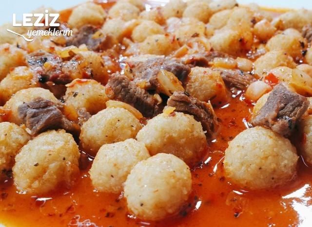 Gaziantep Yöresinin Lezzeti Nohutlu Yuvarlama