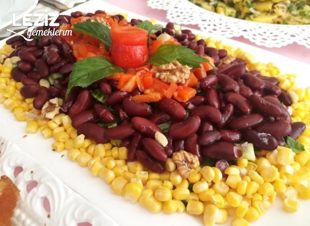 Meksika Fasulyeli Salata