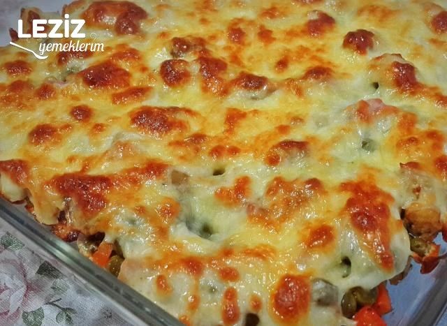 Garnitürlü Beşamel Soslu Tavuk