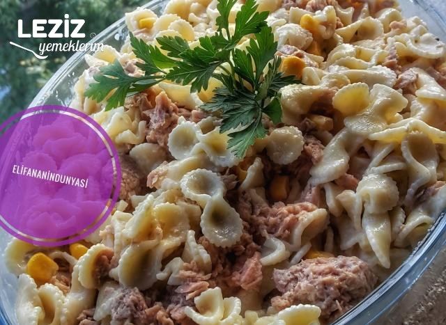 Kremalı Ton Balıklı Makarna
