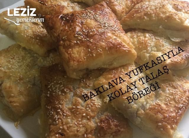 Talaş Böreği (Baklava Yufkasıyla)