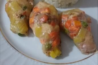 Tavuk Budu Dolması