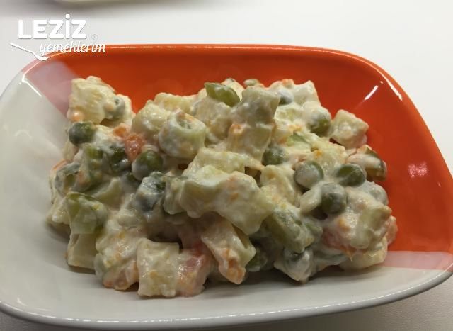 Makarnalı Rus Salatası