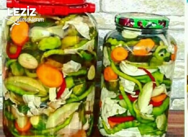 Kaynar Suyla Kışlık Turşu Tarifi
