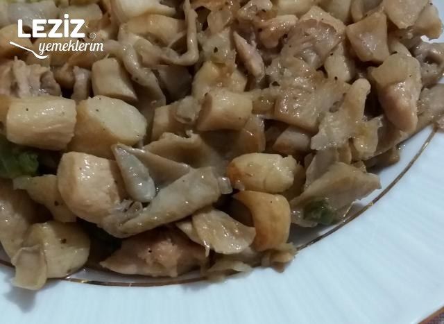 İstiridye Mantarı Sote Tarifi