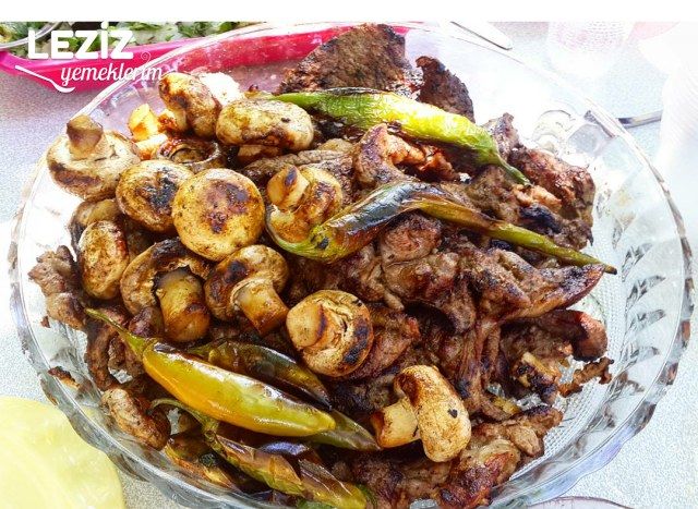 Lokum Gibi Marine Soslu Et Ve Mantar Mangal