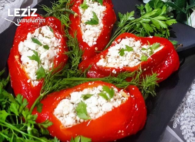 Kahvaltılık Peynirli Biber Dolması