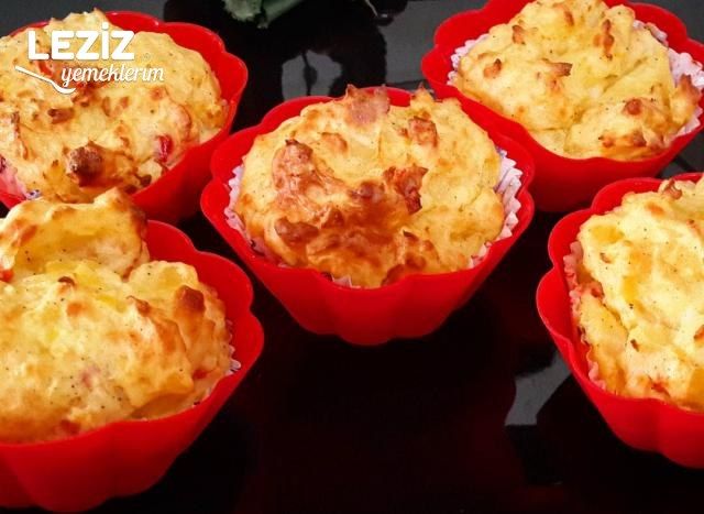 Az Malzemeli Yağsız Unsuz Patatesli Muffin