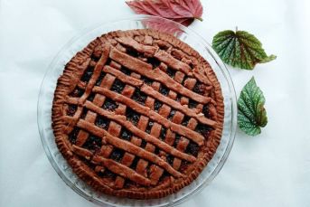 Çilekli Linzer Tart