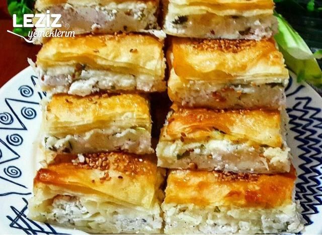 Su Böreği Tadında Büzgülü Börek