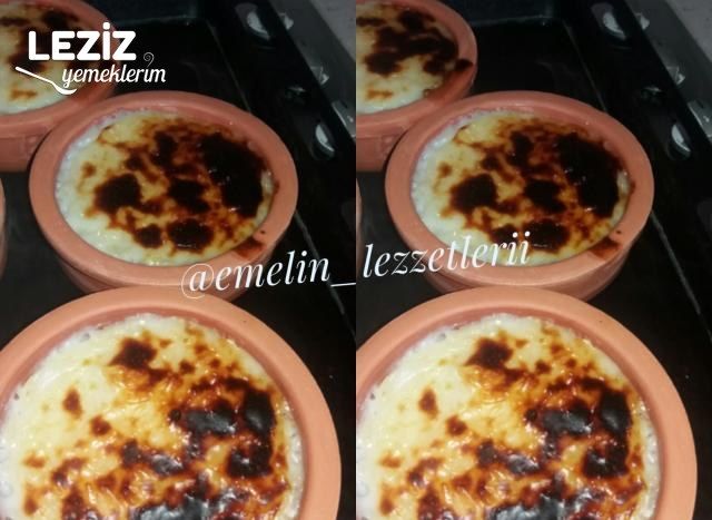 Fırında Sütlaç (Anne Usulü)