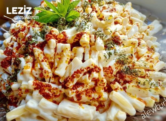 Mantı Tadında Nefis Yoğurtlu Makarna (Yalancı Mantı)