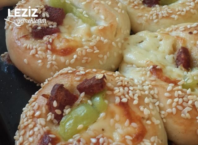 Ev Yapımı Pizza Poğaça